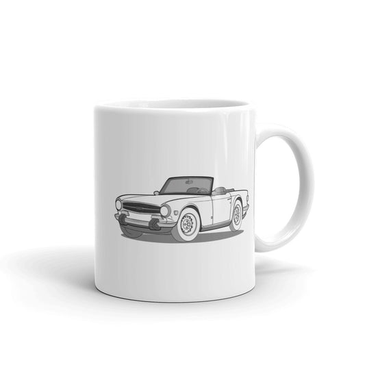 1974 Triumph TR6 Double Sided 11 oz. Mug