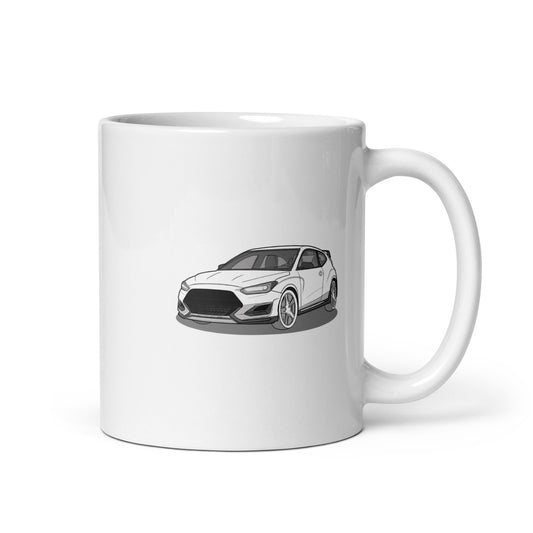 2021 Veloster N Double Sided 11 oz. Mug For Hyundai Enthusiasts